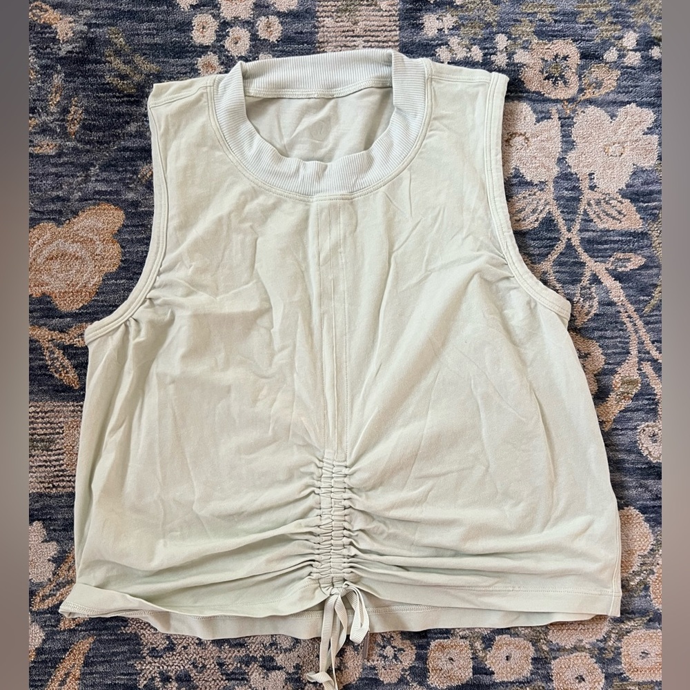 Lululemon Cinch Me Up Front Tank